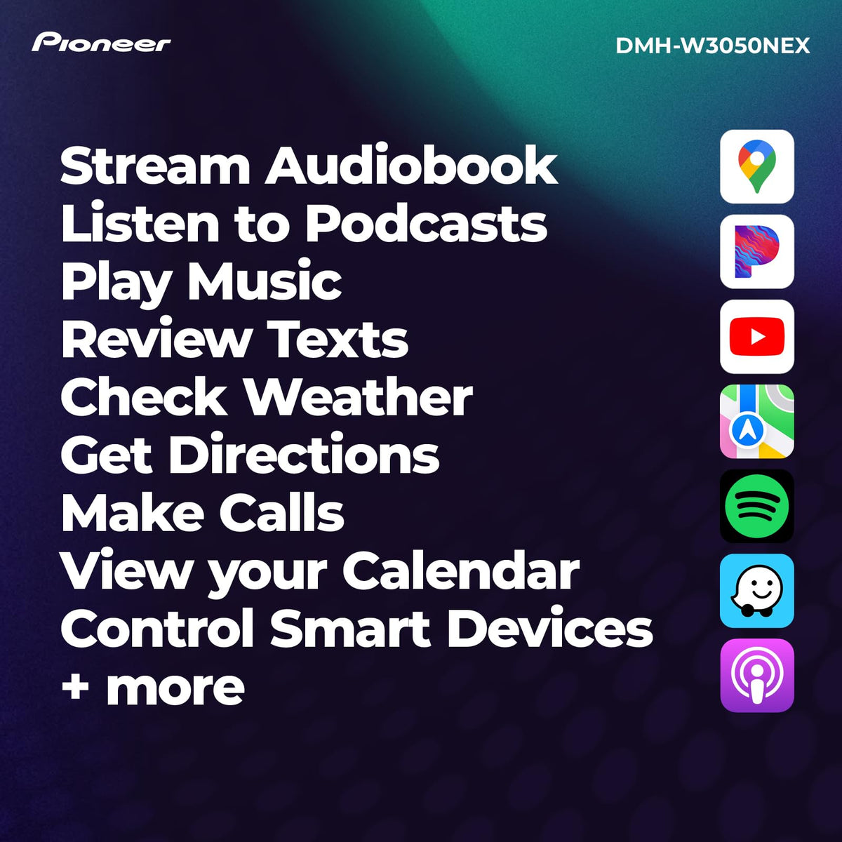 Pioneer DMH-W3050NEX with iDataLink Maestro for enhanced vehicle integration