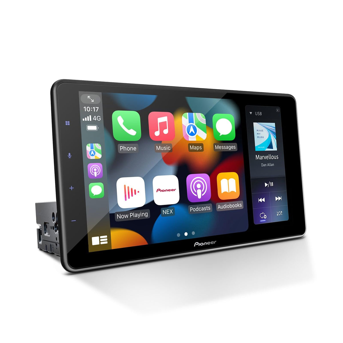 PIONEER DMH-WT3800NEX 9-inch floating display enhances in-car entertainment