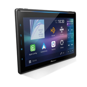 Pioneer DMH-WT6000NEX 10.1-inch touchscreen with clear navigation and media access.