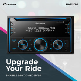 Pioneer FH-S520BT Bluetooth hands-free for safer calls