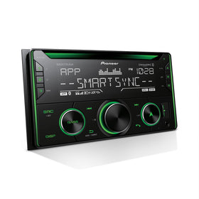 PIONEER FH-S722BS Bluetooth panel enabling hands-free calls and wireless music streaming.