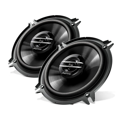 PIONEER front view of speaker pair showing grille and mounting for easy upgrade