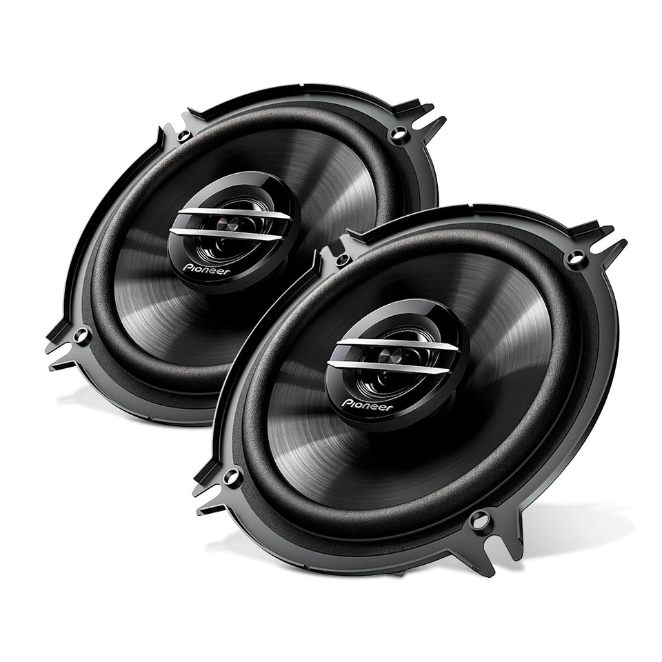 PIONEER front view of speaker pair showing grille and mounting for easy upgrade