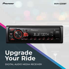 Pioneer MVH-S230BT Bluetooth hands-free setup for safe calls on the road