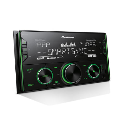 Pioneer MVH-S622BS Bluetooth panel for hands-free calls and music