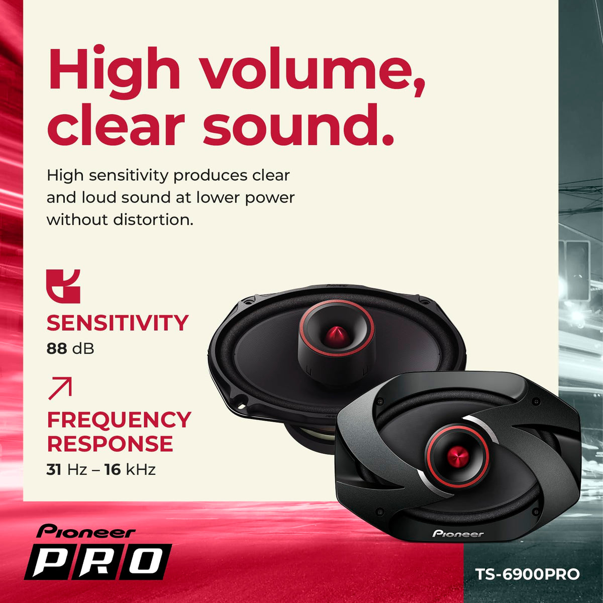Pioneer TS-6900PRO full-stack assembly demonstrates easy wiring and integration