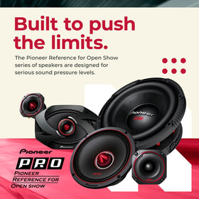 Pioneer TS-6900PRO grille mount shows sturdy installation for durability