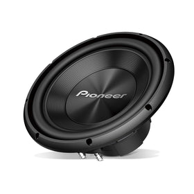 PIONEER TS-A120D4 front-angle view showing deep bass potential for car audio