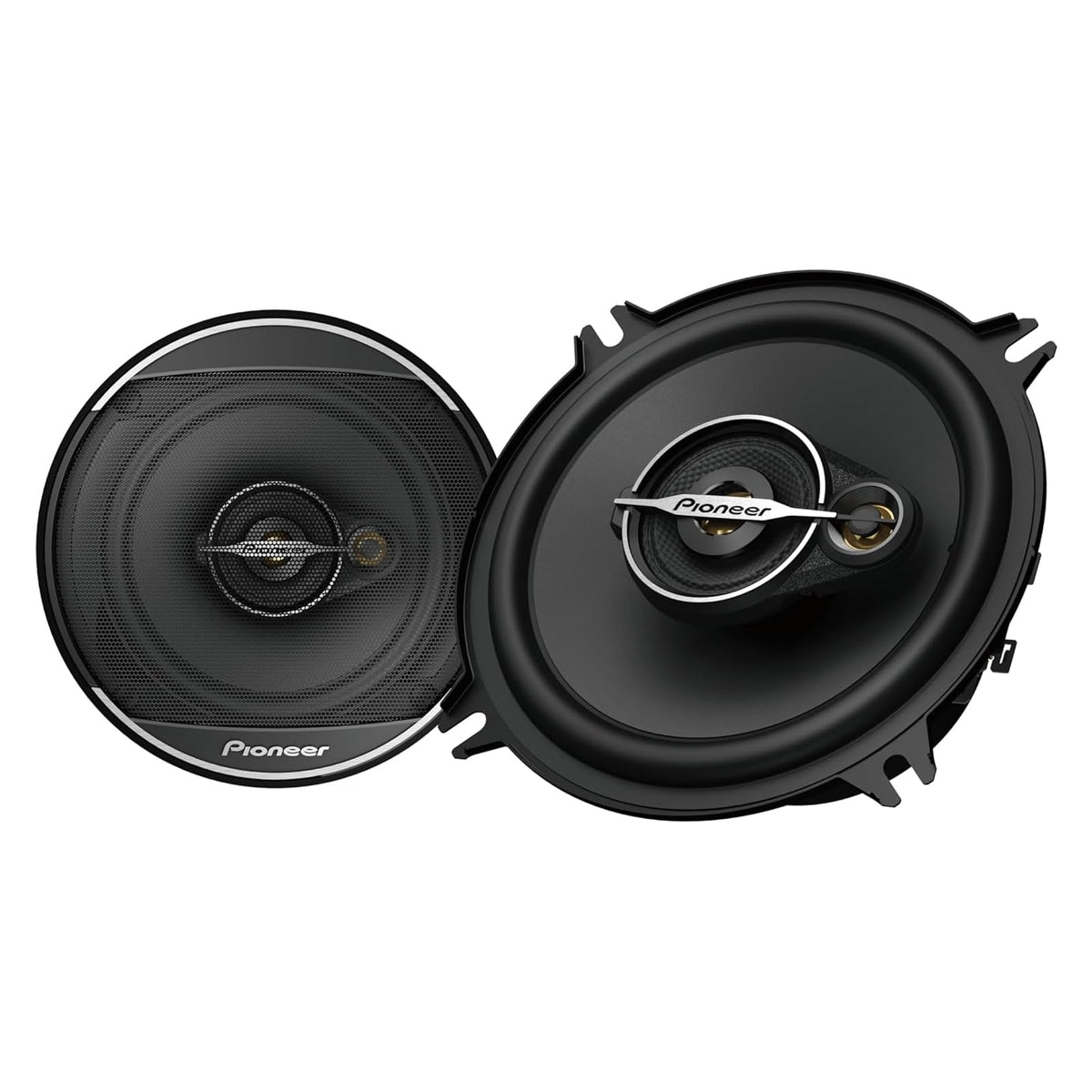 Pioneer TS-A1371F 3-Way design for balanced, detailed sound across frequencies.