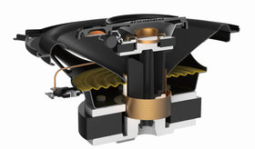 Pioneer TS-A1371F wide frequency response from deep lows to bright highs.