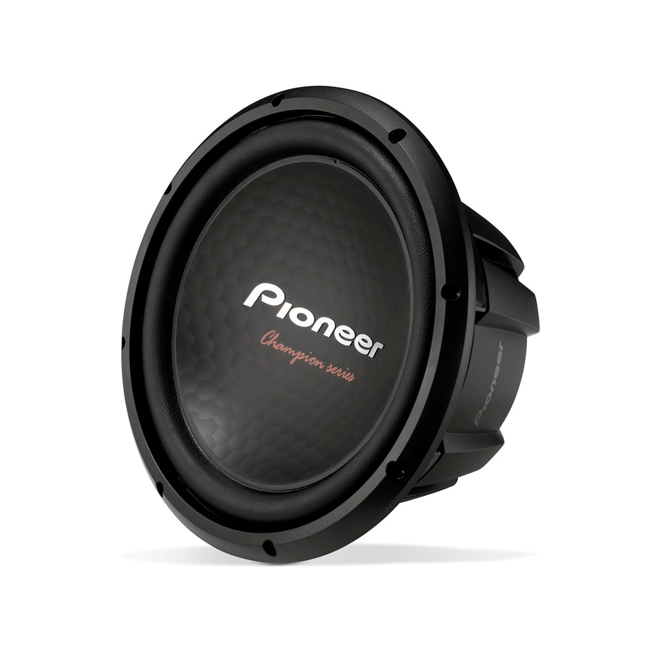 PIONEER TS-A301D4 subwoofer delivering powerful bass for elevated car audio experiences.