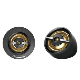 PIONEER TS-A301TW front view showing gold dome and improved clarity