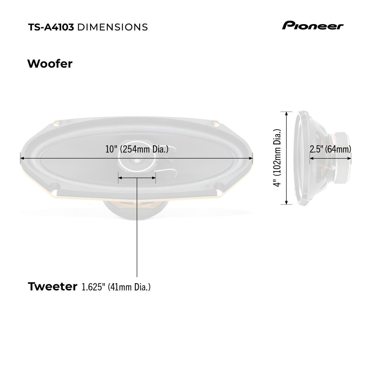 PIONEER TS-A4103 sound-demo-on-road demonstrates clearer highs and balanced mids.