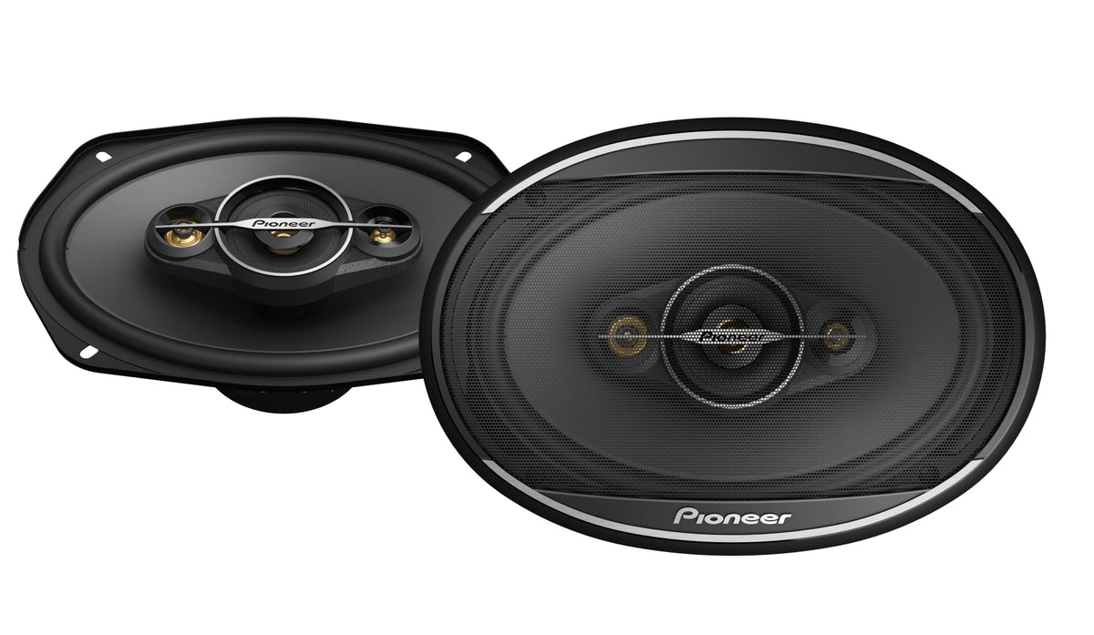 PIONEER TS-A6961F 6x9 coaxial front view showing powerful, balanced sound potential.