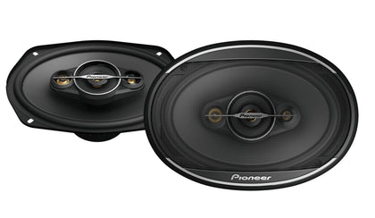PIONEER TS-A6961F 6x9 coaxial front view showing powerful, balanced sound potential.