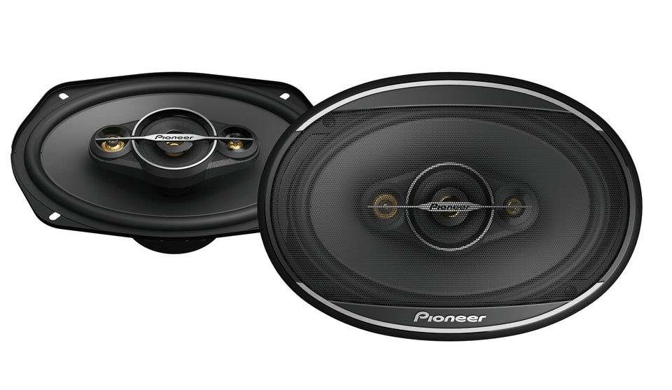 PIONEER TS-A6961F 6x9 coaxial front view showing powerful, balanced sound potential.