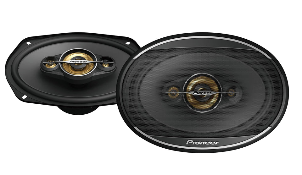 PIONEER TS-A6971F 6x9 speaker cone close-up for crisp highs