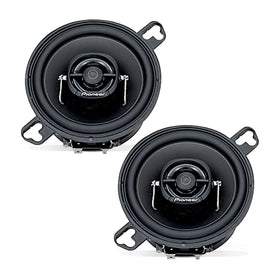 Pioneer TS-A878 front view showing compact speaker and clean grille for clearer audio