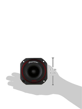 PIONEER TS-B351PRO aluminum die-cast chassis minimizes vibrations for clean sound.