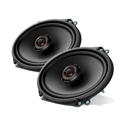 Pioneer TS-D68F 6x8 front view shows upgrade-ready speakers for clearer sound.
