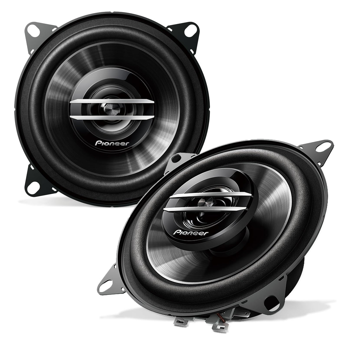 PIONEER TS-G1020S front view showing grille and driver for improved clarity