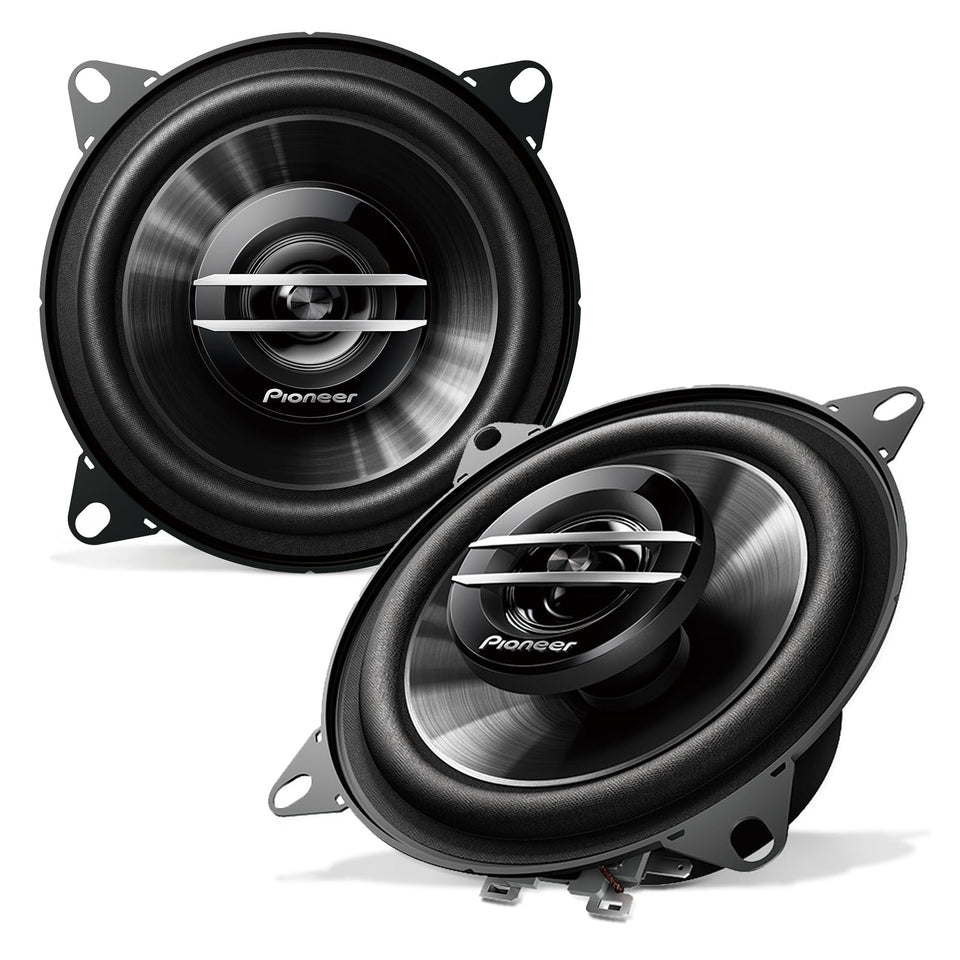 PIONEER TS-G1020S front view showing grille and driver for improved clarity