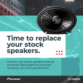 PIONEER 30mm balanced dome tweeter detail for smoother high-frequency benefit