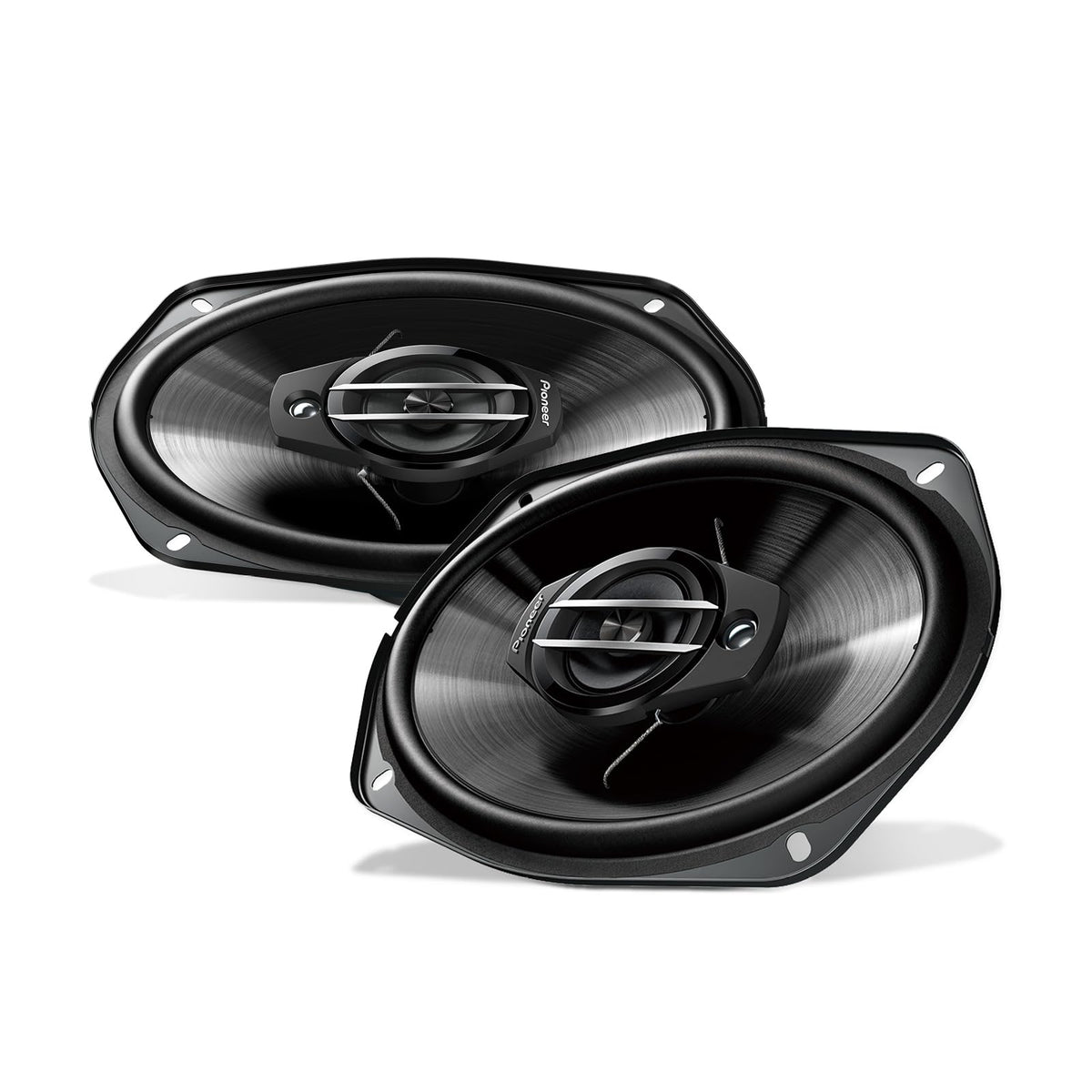 PIONEER TS-G6930F 6x9 3-way coaxial speaker in action delivering clear, dynamic sound.
