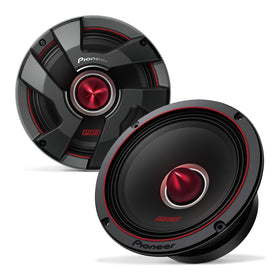 PIONEER TS-M651PRO front view; compact 6.5-inch speaker for tight installs.