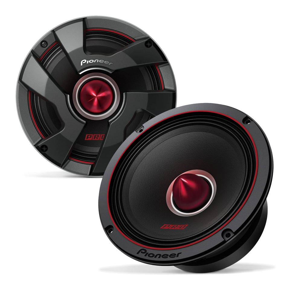 PIONEER TS-M651PRO front view; compact 6.5-inch speaker for tight installs.