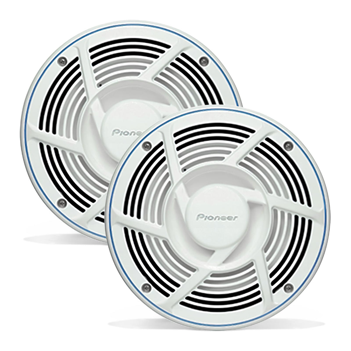 Pioneer TS-MR2040 8in speakers pair for boats with clear marine sound