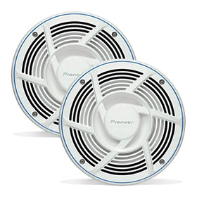 Pioneer TS-MR2040 8in speakers pair for boats with clear marine sound