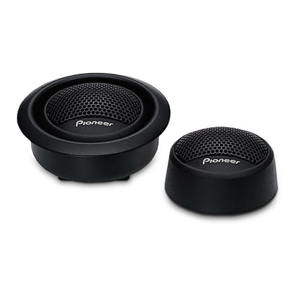 PIONEER TS-T15 front view showing grille and compact design, enhances treble clarity