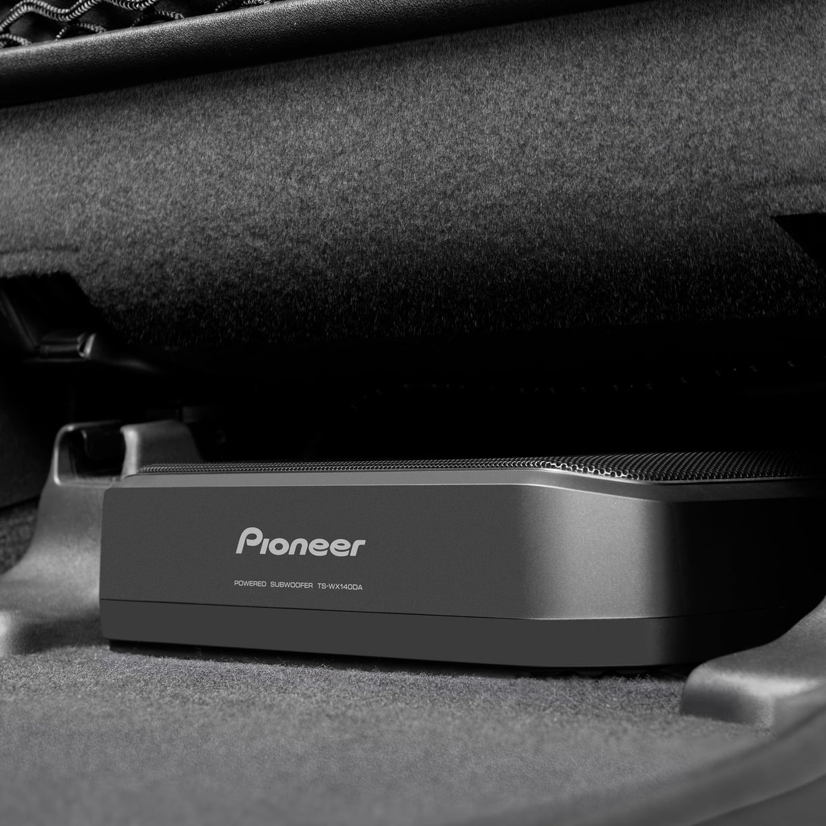 Pioneer TS-WX140DA bass response demo demonstrates strong, rich lows