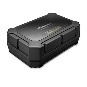 Pioneer TS-WX400DA compact subwoofer front view with built-in amp.