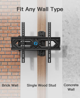 Pipishell close-up of dual articulating arms showing reinforced support