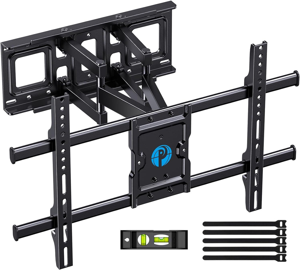 Pipishell front-mounted TV showing sleek profile and stable support