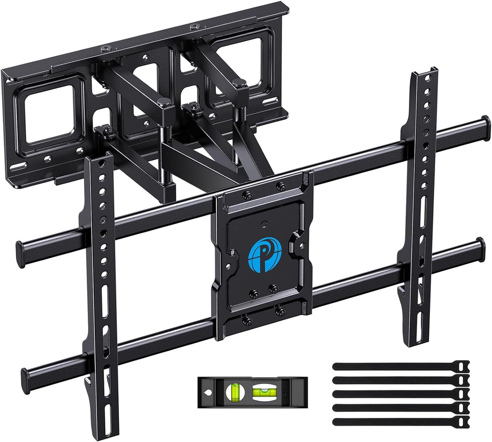 Pipishell front-mounted TV showing sleek profile and stable support