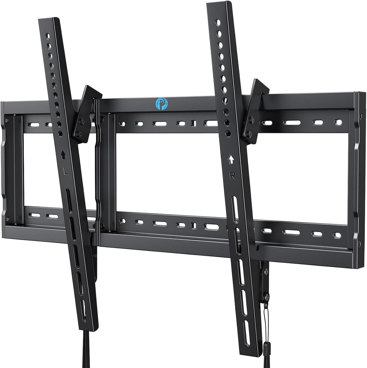 Pipishell front-mounted TV showing clean wall fit and stability benefit