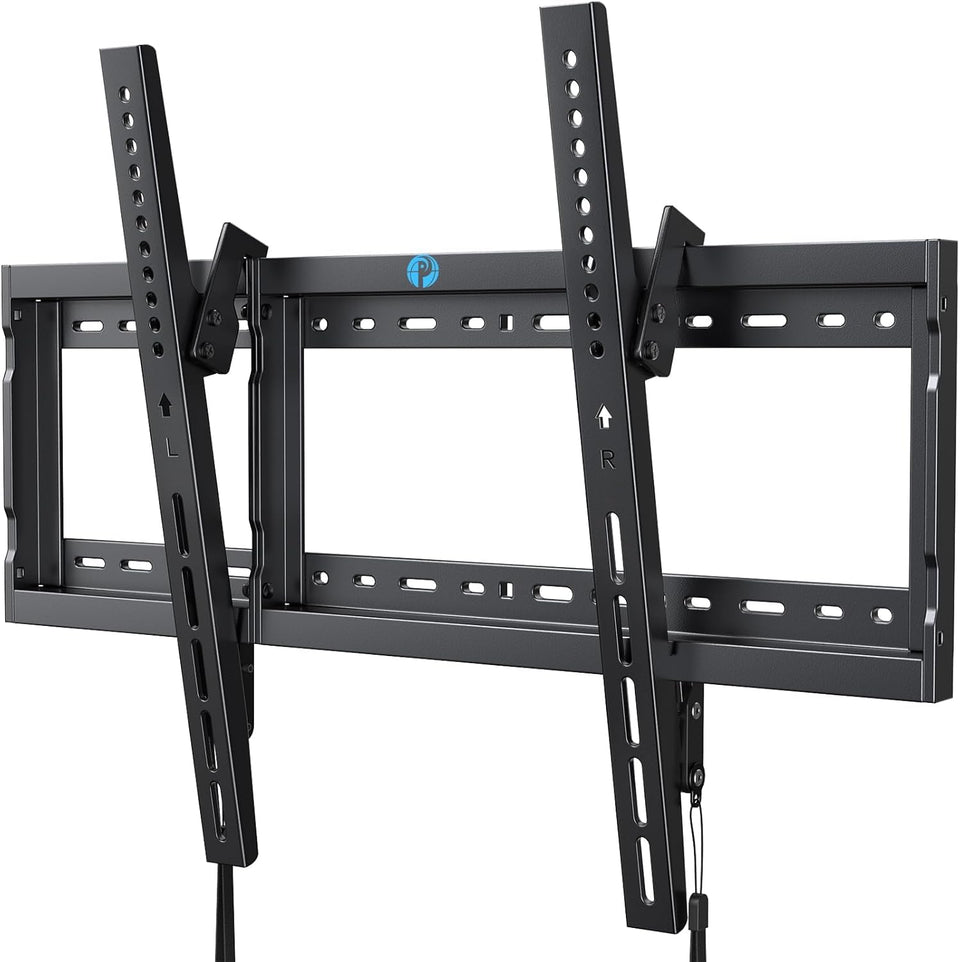 Pipishell front-mounted TV showing clean wall fit and stability benefit