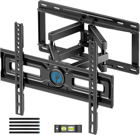 Pipishell front view of mounted TV showing secure fit and clean look