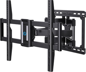 Pipishell full motion wall mount for 37–75 inch TVs provides flexible viewing.