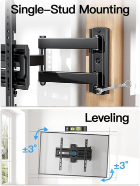 Pipishell scale comparison with TV showing compact retracted depth and extension