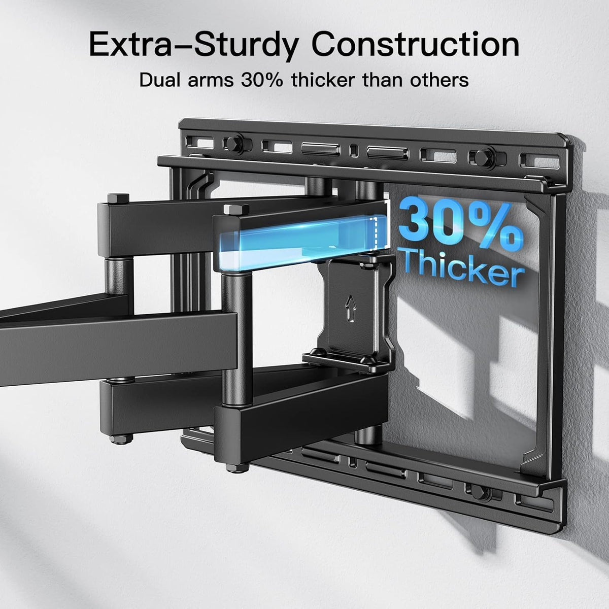 Pipishell tilt +/-5 to -15° reduces glare for comfort.