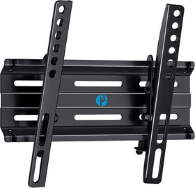 Pipishell tilting wall mount side view shows slim profile for living room setups