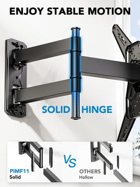 Pipishell solid steel construction supports up to 77 lbs.