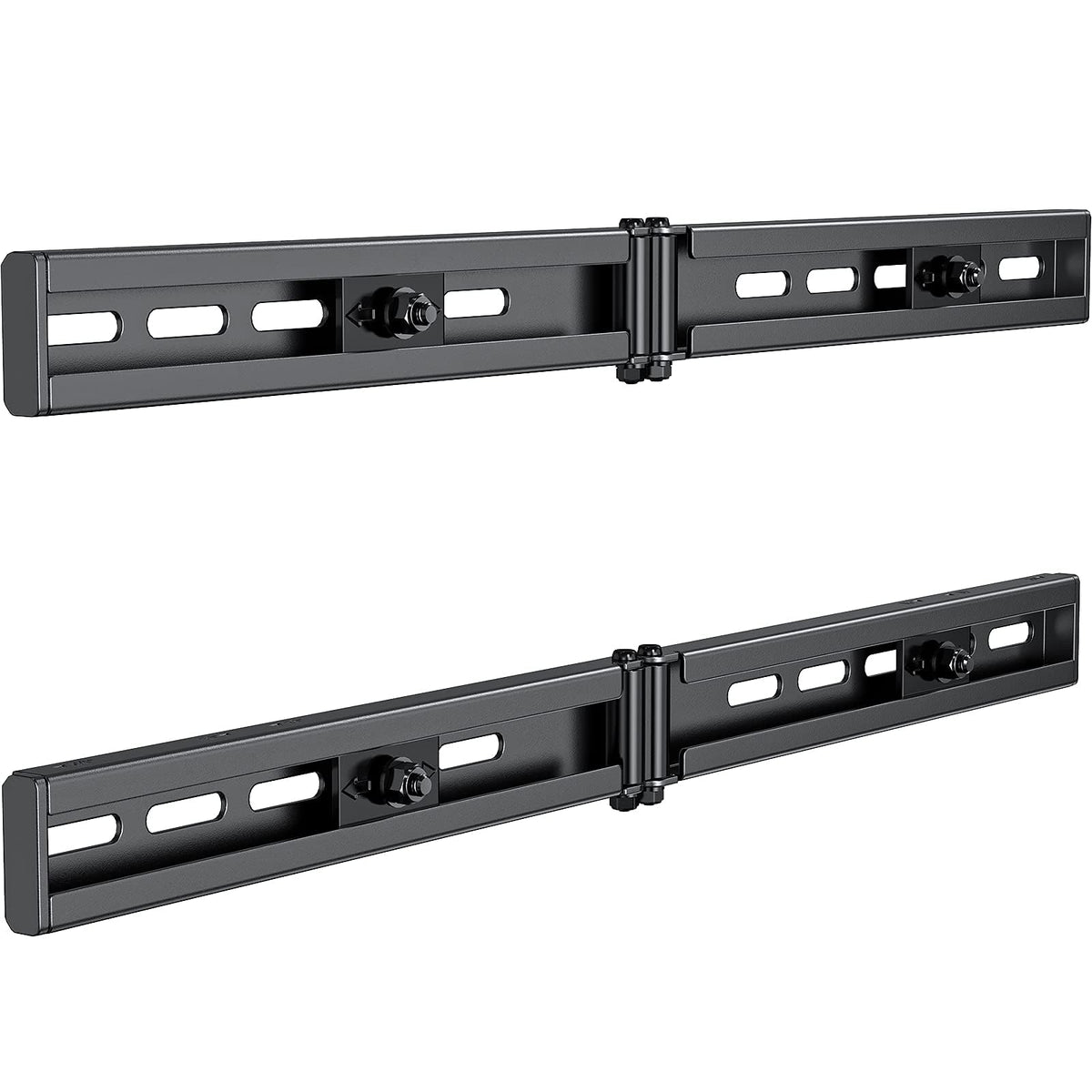 Pipishell universal TV extension bracket extends wall plate for centered viewing.