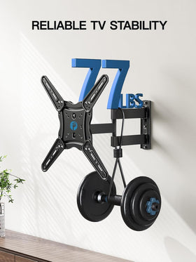 Pipishell 400x400mm VESA compatibility fits 26–65 inch TVs.