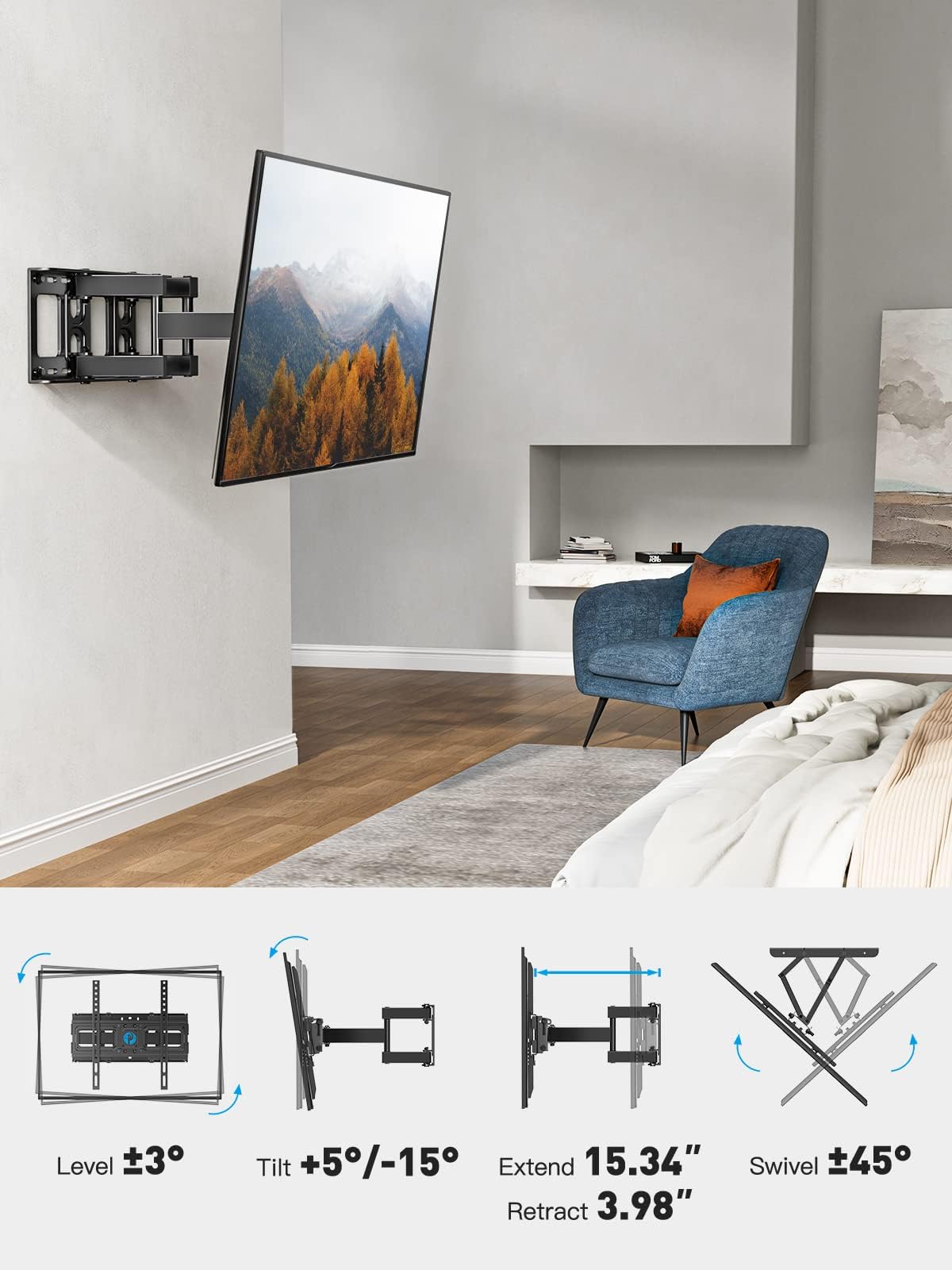 Pipishell mounted to wood stud demonstrating secure installation
