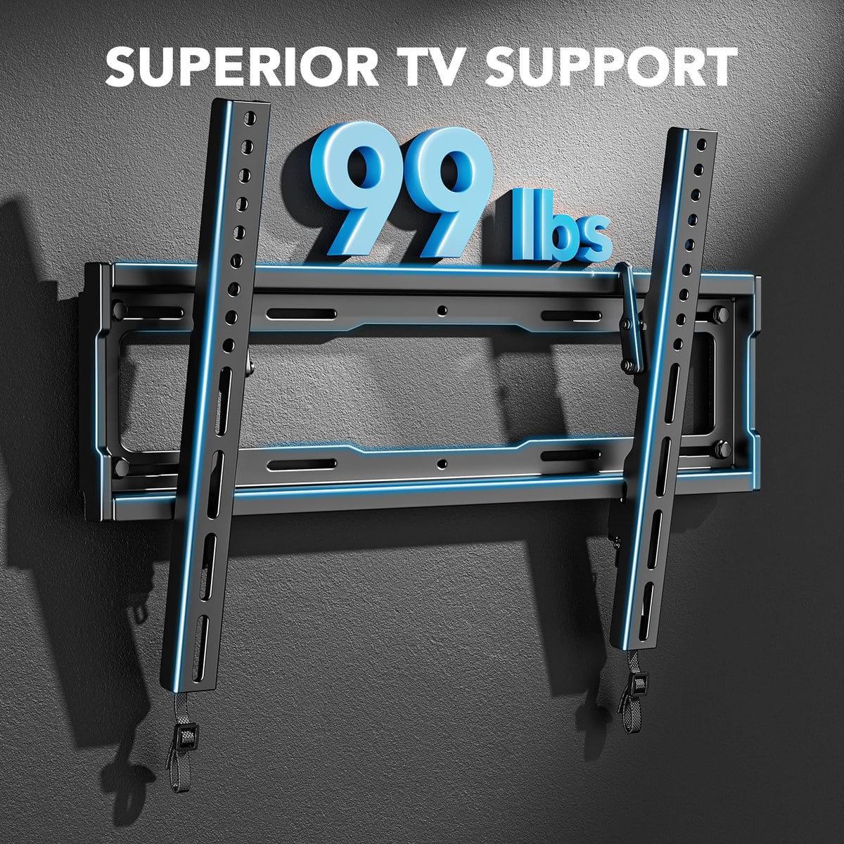 Pipishell mounts securely to 8–16 inch wood studs for sturdy support.